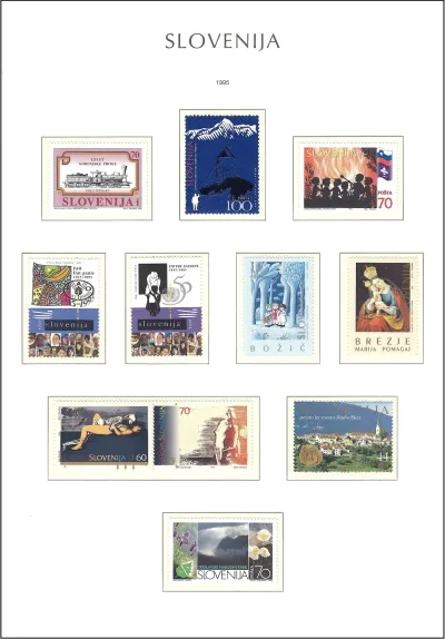SLOVENIJA 1995 - 1996